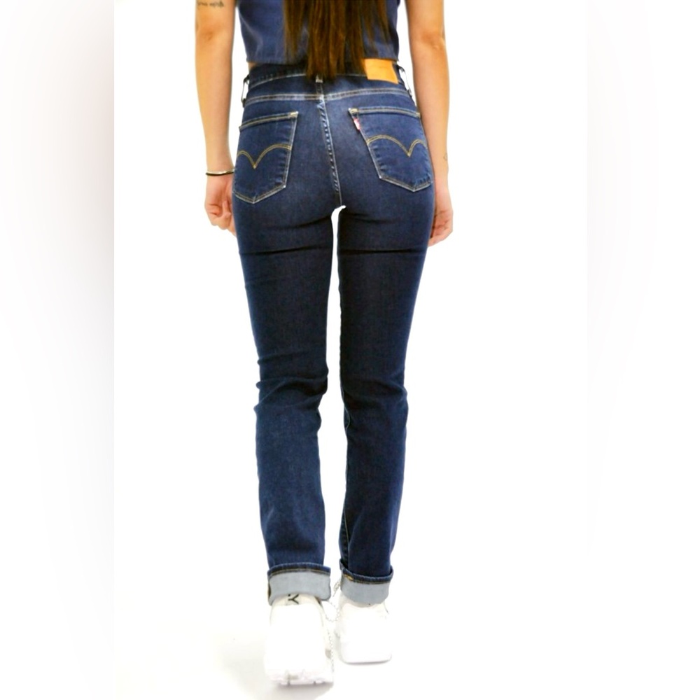 Levi's 724 Straight High Rise 26/30 Dark Blue Women's Jeans